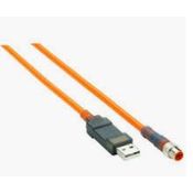 Cabo Comunicacao Conec Mac/M8/4Pin M/Usb Ret 2M Dsl8U04G02M* DSL8U04G02M025KM1 - Sick