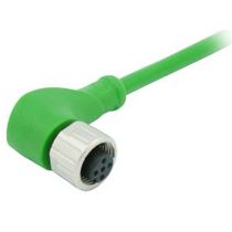 Conector Sensor Femea 90Gr Pu 4P M12 2M CFV1902PU - Sense