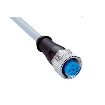 Conector Sensor Femea Reto 5P M12 2M YF2A15020VB5XLEAX - Sick