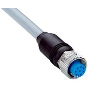 Conector Sensor Femea Reto 8P M12 5M 8X25Mm2 Yf2A28050Va6Xl* YF2A28050VA6XLEAX - Sick