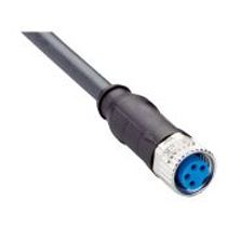 Conector Sensor Femea Reto 4P M8 10M YF8U24100UB4XLEAX - Sick