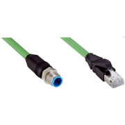 Conector Sensor M M12 - Rj45 10M Ym2D24-100Pn1Mrja4 2106185 - Sick