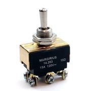 Interruptor Alavanca 120V 15A Paraf 2P 14201A1B1P1Q Margirius