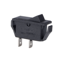 Interruptor Tecla 250V 3A Preto 2P Lig/Des 20123M1FT1FE3S Margirius