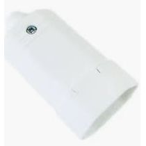 Plugue Femea Branco 2P+T 250V 10A Com 40 Un TMD13 Margirius