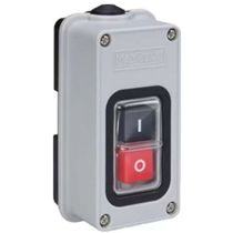 Botoeira Montada Plástico Preto Liga e Desliga 2 Botões CS103C1A1FETS Margirius