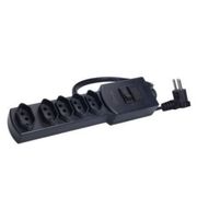Filtro Linha Com Cb 5Mt Preto Bivolt 110/220V 5 Tom MG3001 Margirius