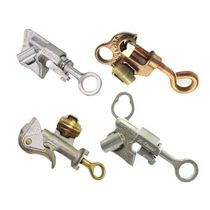 Grampo Linha Viva Simples Latao 6-250Awg GLV68 - Intelli