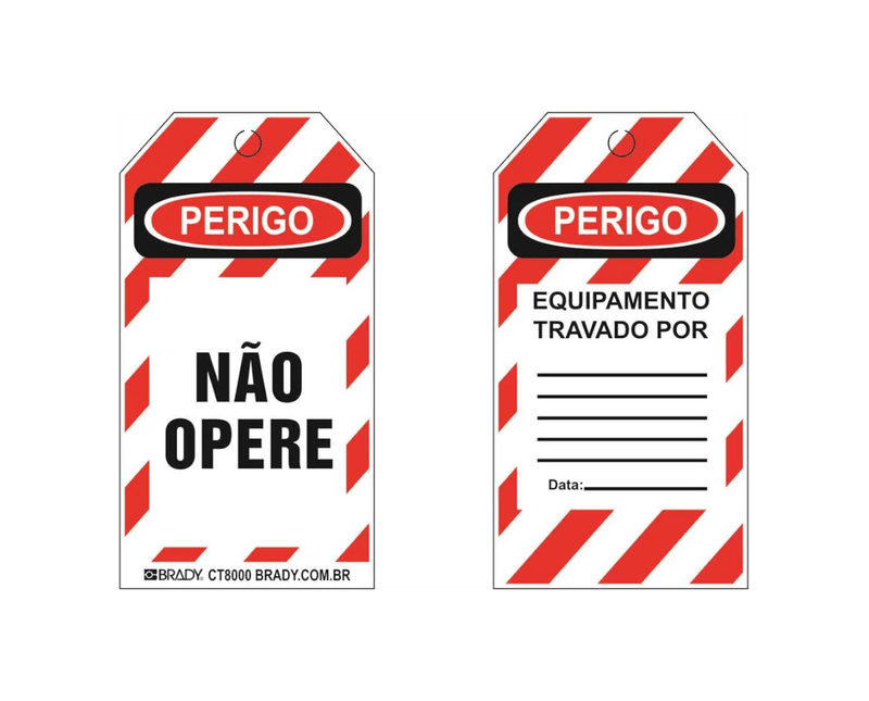 Cartao-de-Identificacao-Bloqueio-Autolaminavel-Perigo-Nao-Opere-5-Unidades-CT8000-BRADY