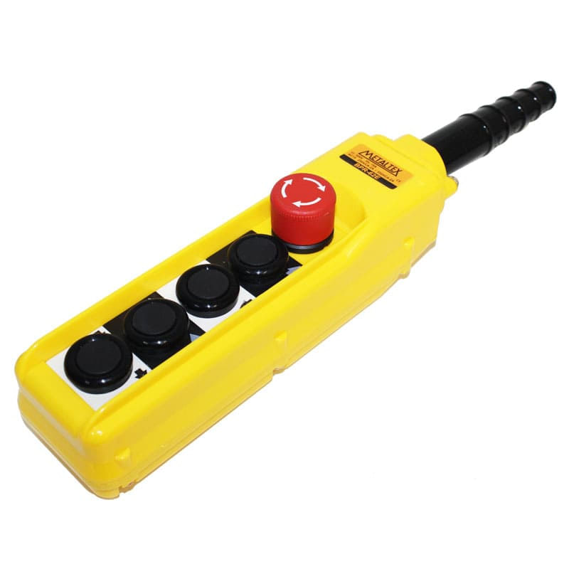 Botoeira Pend Mont 4 Bot BPR62E - Metaltex - Dimensional