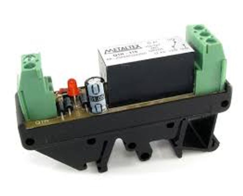 Rele Interface 220Vca/Vcc 8A C/Led 1Rev Q1R220 - Metaltex