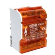 Bloco Distrib Barra 4P 100A 500V 7C BDB407 - Metaltex