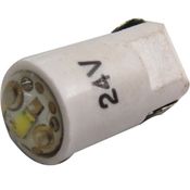Lâmpada LED Branca 24V Para Botão P16 P16RL7W Metaltex