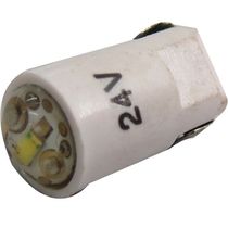 Lâmpada LED Branca 24V Para Botão P16 P16RL7W Metaltex