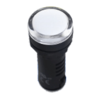 Sinaleiro Red Plast Br 22Mm 24V Led L20AR7WP - Metaltex