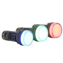 Sinaleiro Red Plast Vm/Vd 22Mm 24V Led L20AB7RG - Metaltex