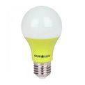 Lâmpada LED A60 E27 Amarelo Bivolt 7W OURO 60 COLORS Ourolux a imagem apresenta o produto inteiro
