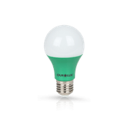 Lâmpada LED A60 E27 Vermelho Bivolt 7W Ouro 60 Colors Ourolux