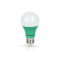 Lâmpada LED A60 E27 Rosa Bivolt 7W OURO60COLORS Ourolux a imagem apresenta o produto inteiro