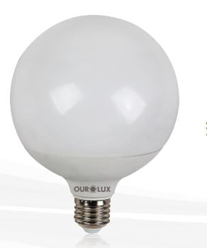 LED LAMPADA GLOBE G95 15W E27 230V BIANCO CALDO | ELMARK
