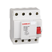 Interruptor Dr 4P 400Vca 25A 30Ma 26204 - Ourolux