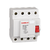Interruptor Dr 4P 400Vca 63A 30Ma 26207 - Ourolux