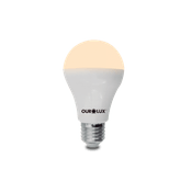 Lâmpada LED A55 E27 3000K Luz Amarela Bivolt 4,7W 150G 20016 Ourolux