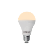 Lâmpada LED A55 E27 3000K Luz Amarela Bivolt 4,7W 150G 20016 Ourolux