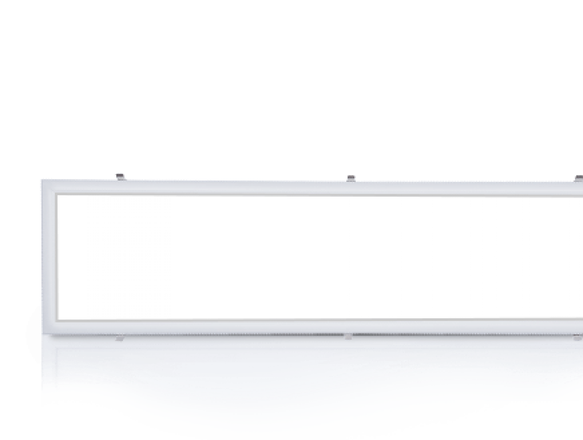Luminaria Led Plafon Retangular Embutir Branco Bivolt 6500K 40W 03172