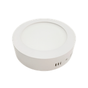 Luminaria LED Plafon Redonda Sobrepor Branca Bivolt 4000K 36W 03210B Ourolux
