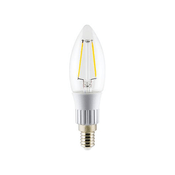 Lâmpada LED Vela E14 6000K Luz Branca Fria Bivolt 3W Filamento 20172 Ourolux