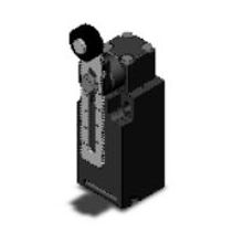 Chave Fim Curso Metálico Alumínio Alavanca Com Roldana 1NA+1NF M20 D4N412G Omron