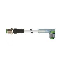 Conector Sensor M/F Rt/Ang 4P M12 5M 7403412340500 - Murrelektronik