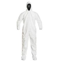 Macacao Tyvek Br C/Cap Zip C/Bota Tam M Isoclean Ic105Swhmd* IC105SWHMD0025BL - Dupont