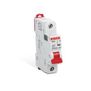 Disjuntor Mini Monopolar 50A Curva C 10KA SDA61C50 Steck