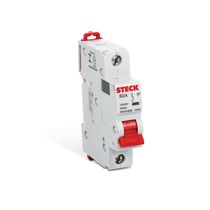 Disjuntor Mini Monopolar 50A Curva C 10KA SDA61C50 Steck