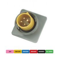 Plugue Industrial Embutir Macho 2 Polos + Terra 32A 250V Azul S3236W Steck