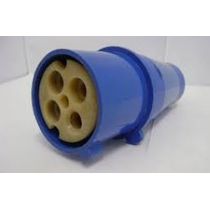 Plugue Industrial Movel Fêmea 3 Polos + Terra 32A 250V Azul SN4279 Steck