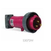 Plugue Industrial Movel Macho 2 Polos + Terra 16A 24V Lilás S3072W Steck