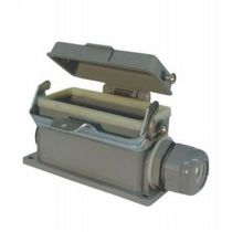 Carcaça Tomada Multipolar Tampa Base Alta Trav Tampa Mola 16P SCBA1TTM16 Steck