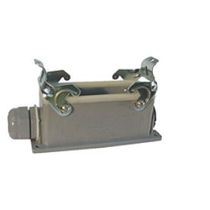 Carcaça Tomada Multipolar Tampa Base Alta 2 Trav 10P SCBA2T10 Steck