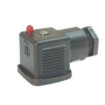 Conector Solenóide 3 Polos +T+2 Polos + Terra 10A 24V S9381 Steck