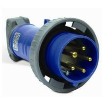 Plugue Industrial Movel Macho 2 Polos + Terra 63A 250V Azul S3576W Steck