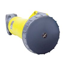 Plugue Industrial Movel Macho 2 Polos + Terra 32A 130V Amarelo S3254W Steck