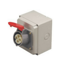 Modulo Tomada Branco Tetrapolar 32A SP4206 Steck