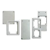 Placa Para Abertura 90X100Mm Para Tomada Industrial QUA1102 Steck