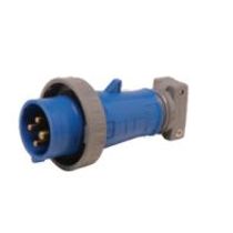 Plugue Industrial Sobrepor Macho 3 Polos + Terra 200A 250V Azul S4879W Steck