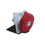 Tomada Embutir 3 Polos + Neutro + Terra 63A 440V Vermelho A5546 Steck
