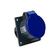 Tomada Embutir Fêmea 3 Polos + Neutro + Terra 32A 250V Azul 9H S5249 Steck