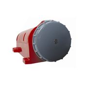 Tomada Sobrepor Fêmea 3 Polos + Neutro + Terra 63A 440V Vermelho 6H S5506W Steck